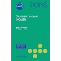 Dicionário escolar inglês Pons: inglês/português - Português/inglês