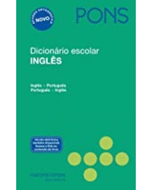 Dicionário escolar inglês Pons: inglês/português - Português/inglês