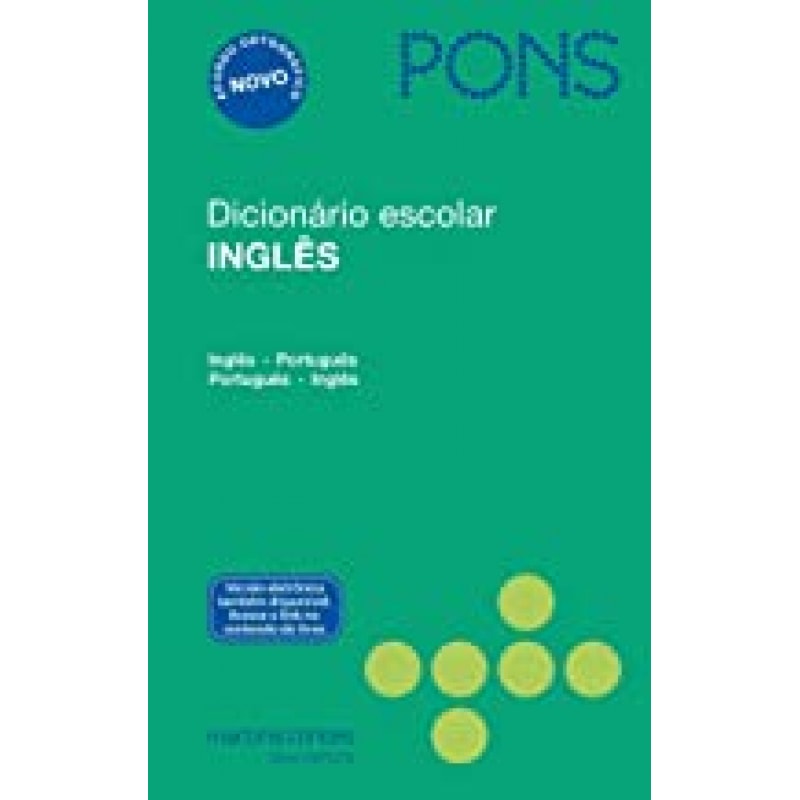 Dicionário escolar inglês Pons: inglês/português - Português/inglês