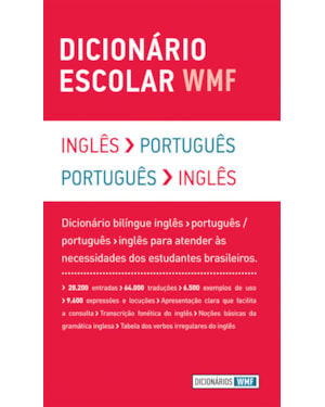 DICIONÁRIO ESCOLAR WMF - INGLÊS-PORTUGUÊS / PORTUGUÊS-INGLÊS