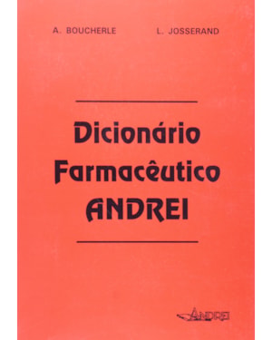 DICIONARIO FARMACEUTICO ANDREI - 1