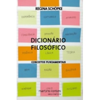 Dicionário filosófico: conceitos fundamentais