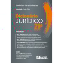 DICIONÁRIO JURÍDICO - 29ª EDIÇÃO