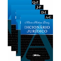 DICIONÁRIO JURÍDICO - 4 VOLUMES - 3ª EDIÇÃO DE 2012 - 3ª EDIÇÃO DE 2012