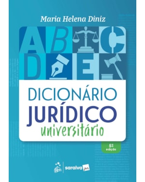 DICIONÁRIO JURÍDICO UNIVERSITÁRIO - 5ª EDIÇÃO - 2026