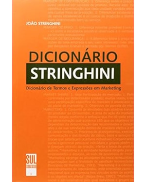 DICIONARIO STRINGHINI: DICIONARIO DE TERMOS E EXPRESSOES EM MARKETING - 1