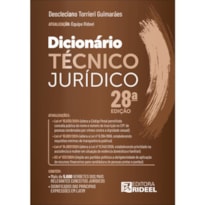 DICIONÁRIO TÉCNICO JURÍDICO