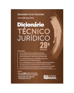 DICIONÁRIO TÉCNICO JURÍDICO