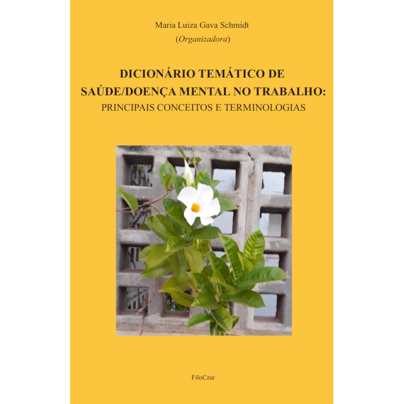 DICIONÁRIO TEMÁTICO DE SAÚDE/DOENÇA MENTAL NO TRABALHO: PRINCIPAIS CONCEITOS E TERMINOLOGIAS