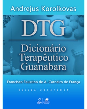DICIONÁRIO TERAPÊUTICO GUANABARA 2014/2015