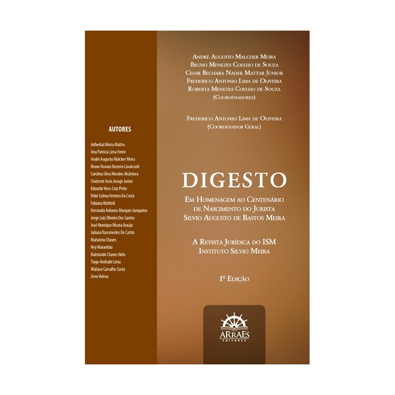 Digesto: a revista jurídica do ISM - Instituto Silvio Meira