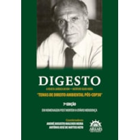 Digesto - A Revista Jurídica do ISM - Instituto Silvio Meira: "Temas de direito ambiental pós-COP": em homenagem a Otávio Mendonça