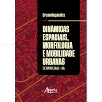 DINÂMICAS ESPACIAIS, MORFOLOGIA E MOBILIDADE URBANAS DE BARREIRAS - BA