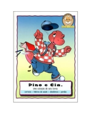 DINO E CIA - UMA COLECAO DE SEIS LIVROS CORTESIA HABITOS DE SAUDE OBEDIENCI - 1