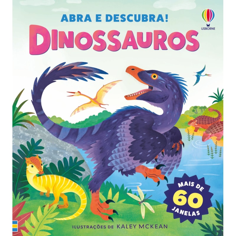 DINOSSAUROS: ABRA E DESCUBRA!
