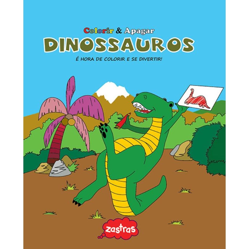 DINOSSAUROS : COLORIR&APAGAR