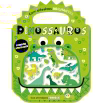 Dinossauros - Com Adesivos Brilhantes e Atividades Ferozes