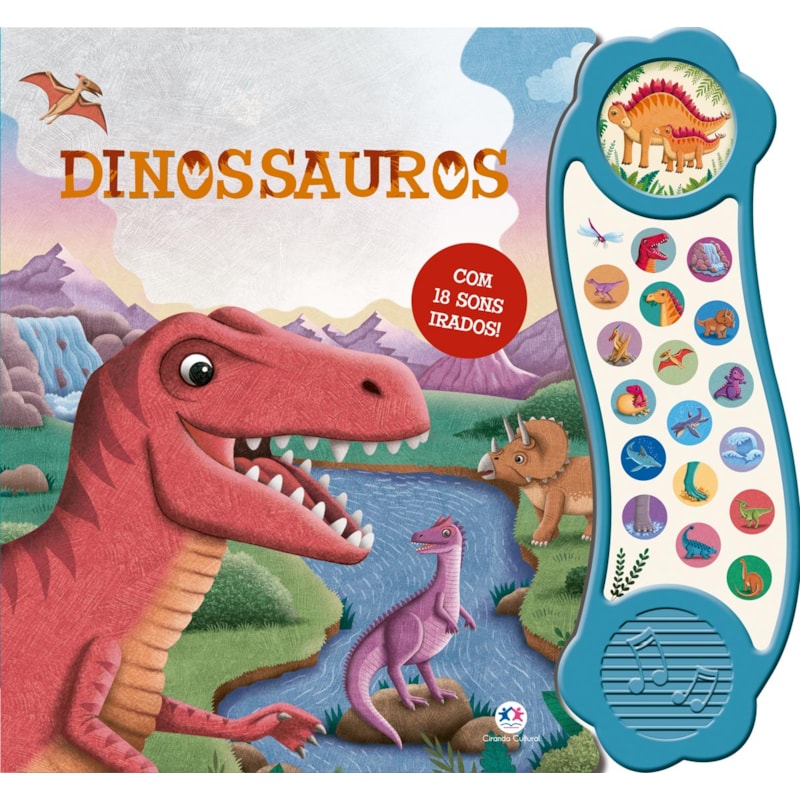 Dinossauros com sons irados