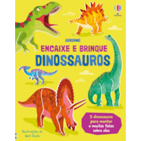 DINOSSAUROS: ENCAIXE E BRINQUE