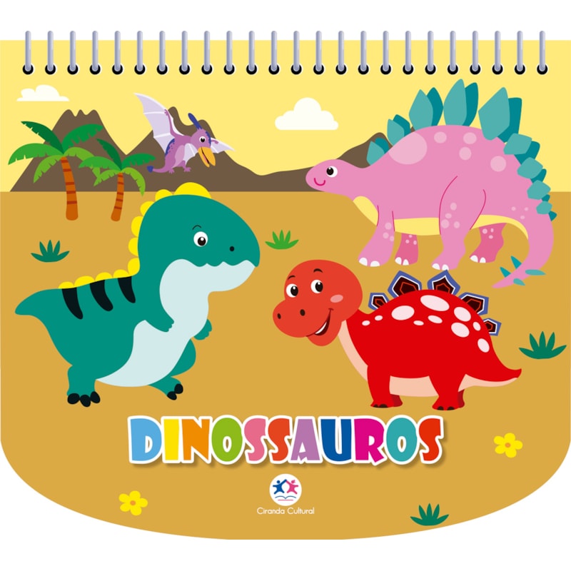 DINOSSAUROS - LIVRO COM CANETINHA