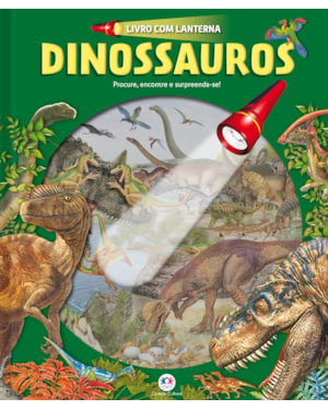 DINOSSAUROS - LIVRO COM LANTERNA