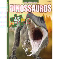 DINOSSAUROS LIVRO DE QUEBRA-CABEÇA