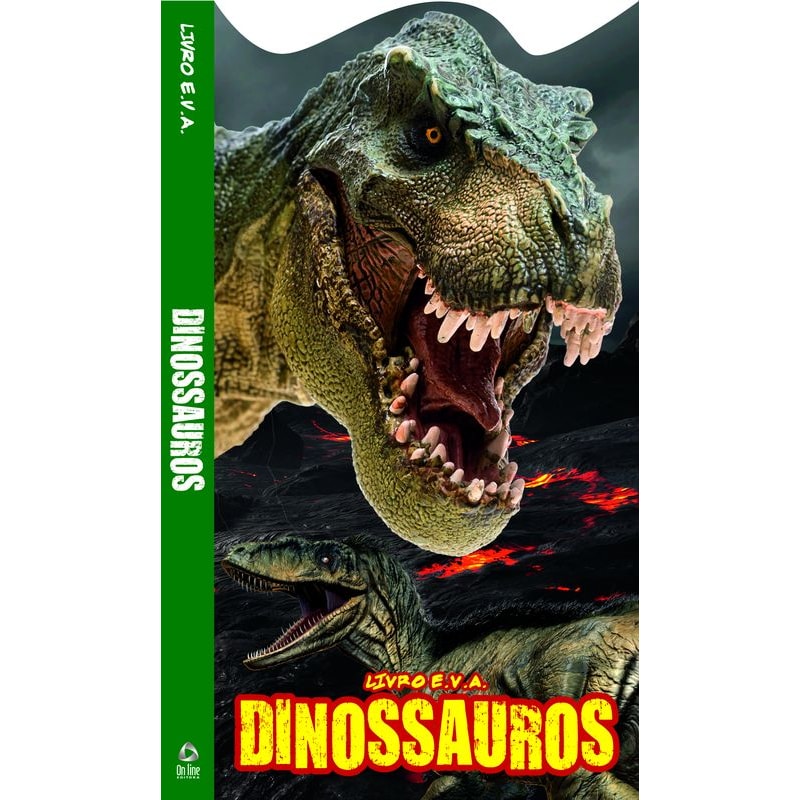 DINOSSAUROS - LIVRO E.V.A