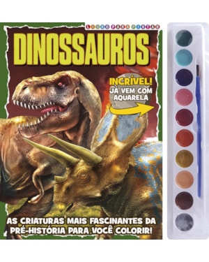 DINOSSAUROS - LIVRO PARA PINTAR