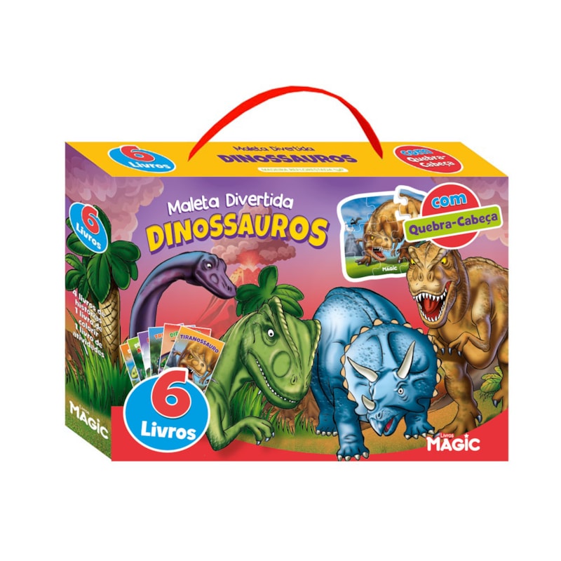 DINOSSAUROS - MALETA DIVERTIDA