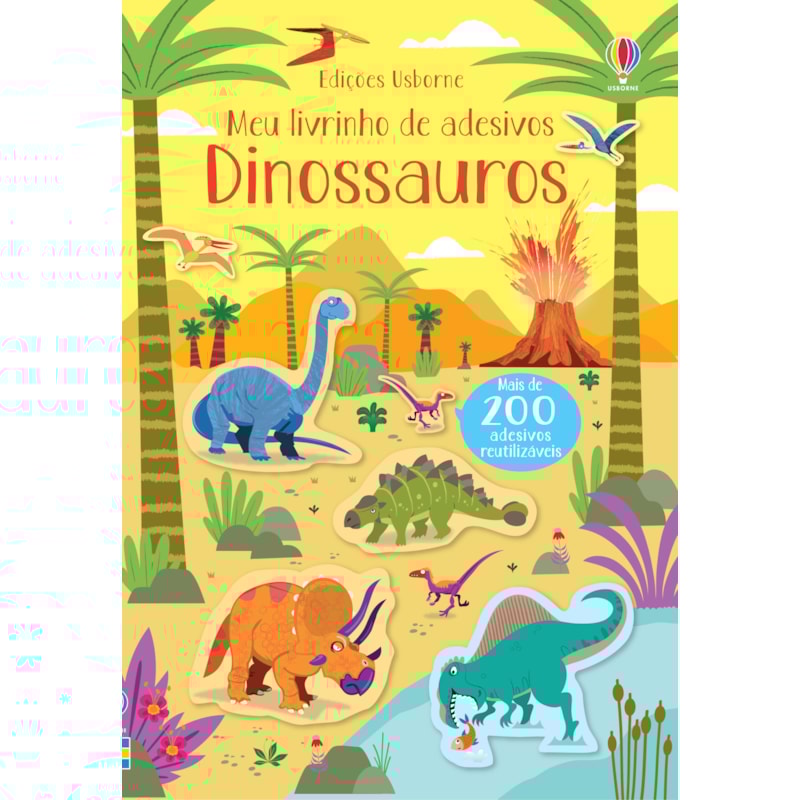 DINOSSAUROS: MEU LIVRINHO DE ADESIVOS