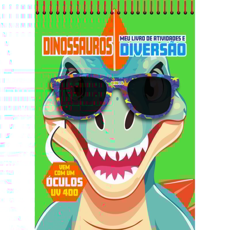 DINOSSAUROS MEU LIVRO DE ATIVIDADES E DIVERSÃO