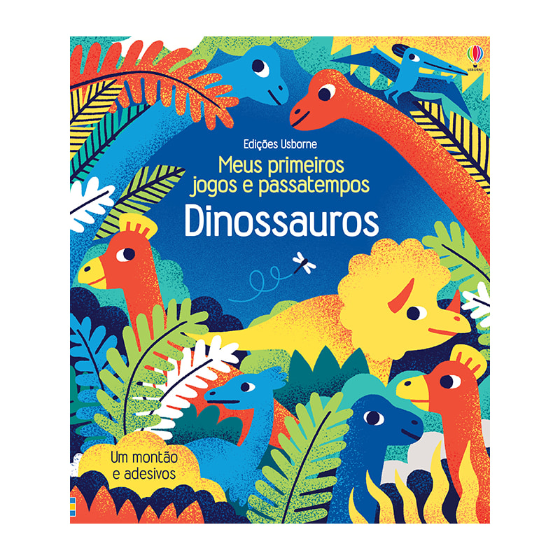 DINOSSAUROS : MEUS PRIMEIROS JOGOS E PASSATEMPOS