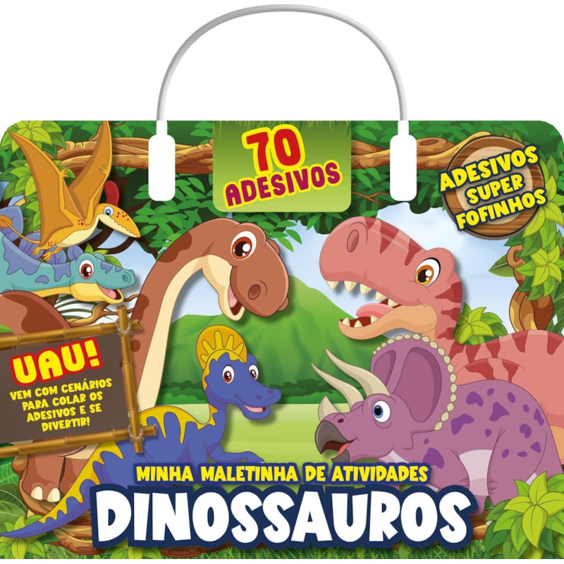 DINOSSAUROS MINHA MALETINHA DE ATIVIDADES