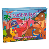 DINOSSAUROS: UMA SURPRESA POP-UP EM CADA PÁGINA