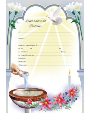 DIPLOMA BATISMO