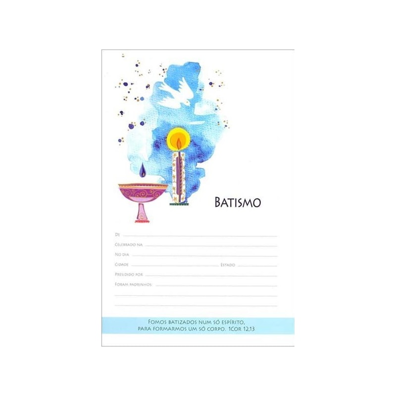 DIPLOMA BATISMO