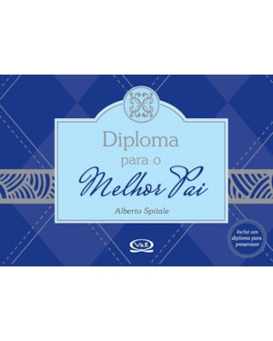 DIPLOMA PARA O MELHOR PAI