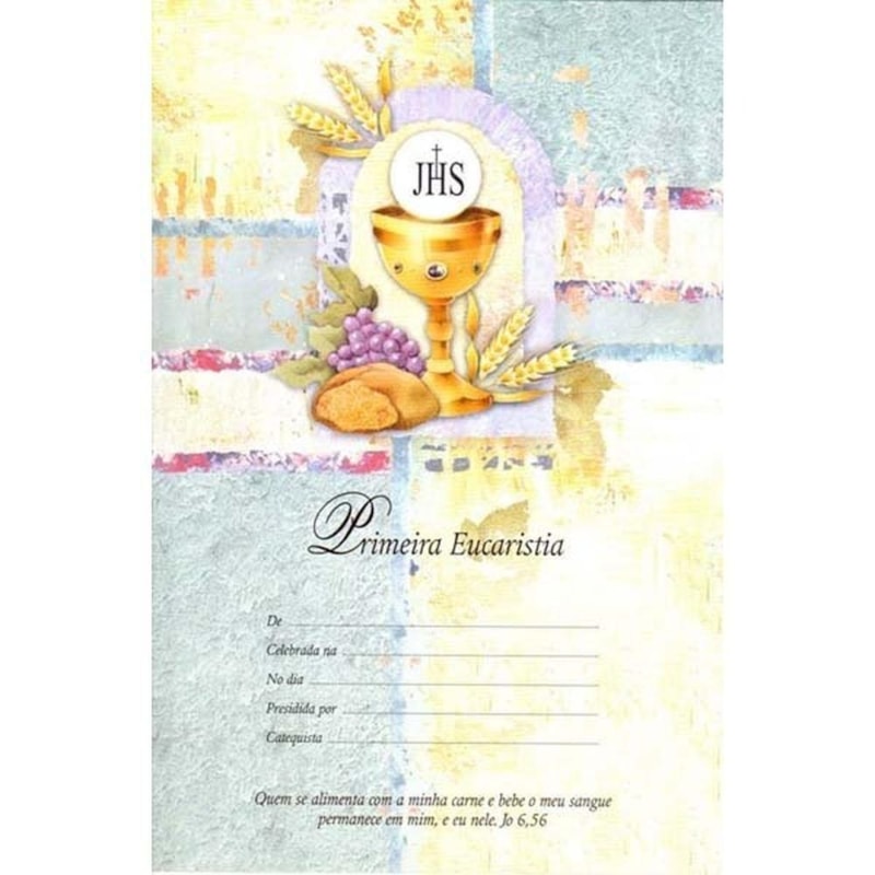 DIPLOMA PRIMEIRA EUCARISTIA