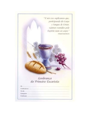 DIPLOMA PRIMEIRA EUCARISTIA