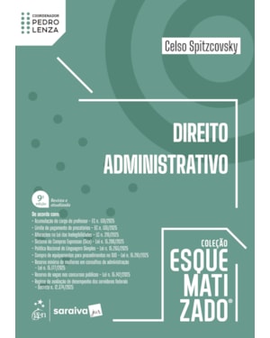 DIREITO ADMINISTRATIVO - COLEÇÃO ESQUEMATIZADO - 9ª EDIÇÃO 2026