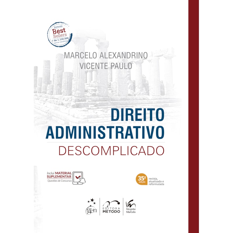 DIREITO ADMINISTRATIVO DESCOMPLICADO - 35ª EDIÇÃO 2026