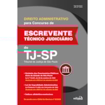 DIREITO ADMINISTRATIVO PARA CONCURSO DE ESCREVENTE DO TJSP
