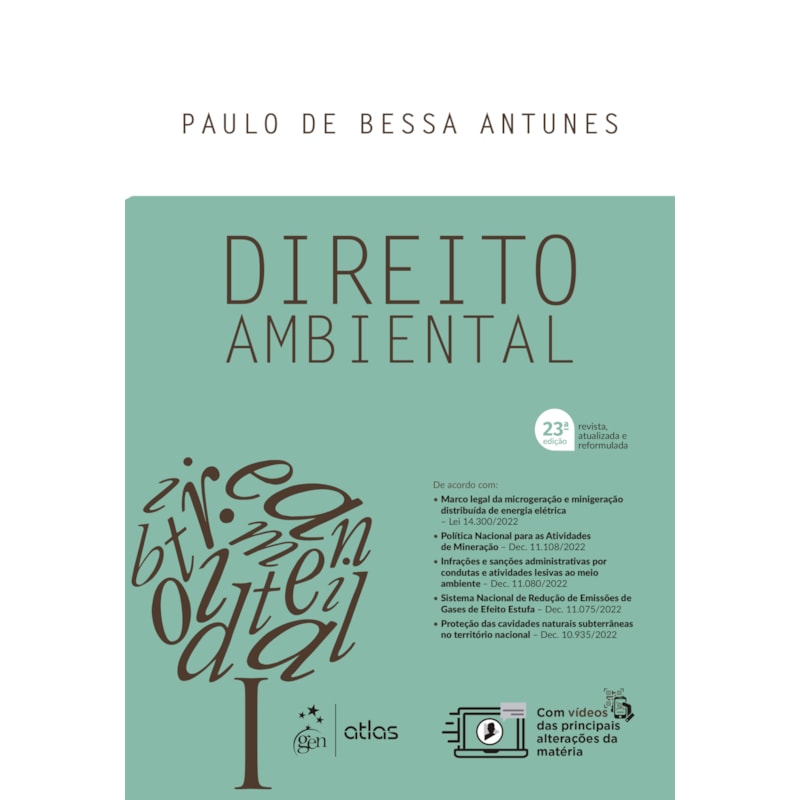 DIREITO AMBIENTAL - 23ª EDIÇÃO 2023