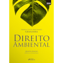 DIREITO AMBIENTAL - 5ª EDIÇÃO - 2019