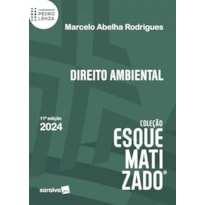 DIREITO AMBIENTAL - COLEÇÃO ESQUEMATIZADO - 11ª EDIÇÃO 2024