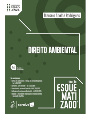 DIREITO AMBIENTAL - COLEÇÃO ESQUEMATIZADO - 13ª EDIÇÃO 2026