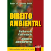 DIREITO AMBIENTAL - UNIDADES DE CONSERVAÇÃO - LIMITAÇÕES ADMINISTRATIVAS - ATUALIZADA DE ACORDO COM A LEI 9.985/00