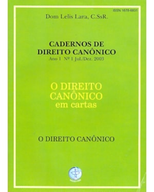 DIREITO CANONICO EM CARTAS, O - O DIREITO CANONICO