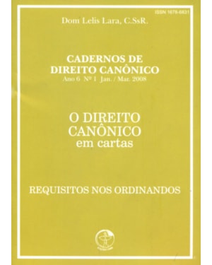 DIREITO CANONICO - REQUISITOS NOS ORDINANDOS