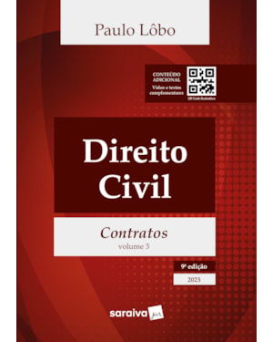 DIREITO CIVIL - CONTRATOS - VOL. 3 - 9ª EDIÇÃO 2023